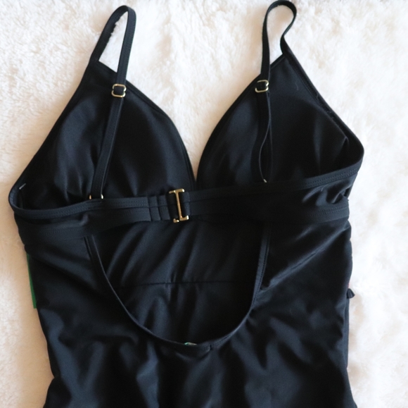 Black one-piece swimsuit - Picture 2 of 6